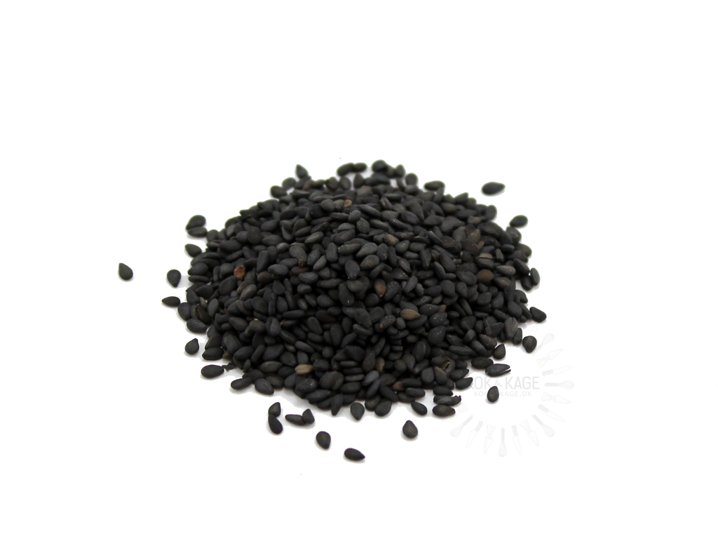 Økologiske sorte sesamfrø 100 g