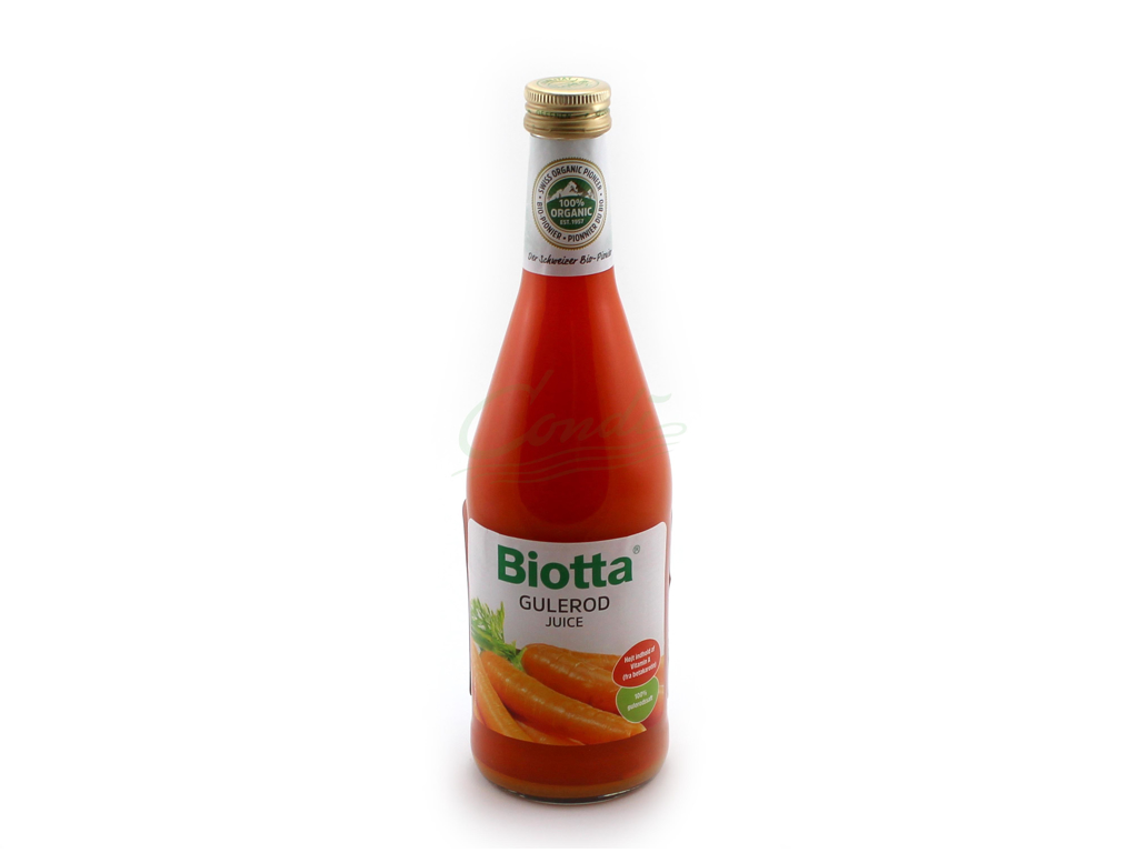 Gulerodssaft Øko Biotta 0,5 lt