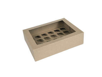 Æske til mini cupcakes 2 stk