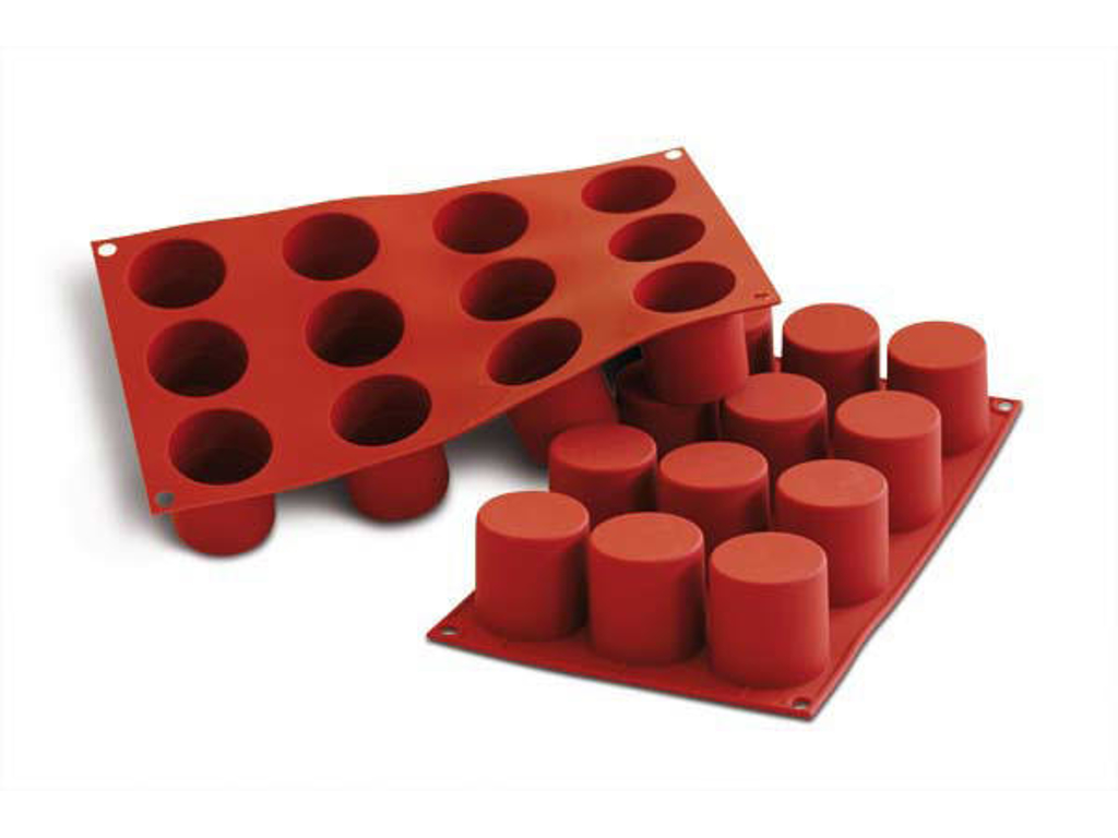 Silikoneform cylinder