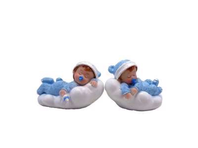 Drenge baby på pude