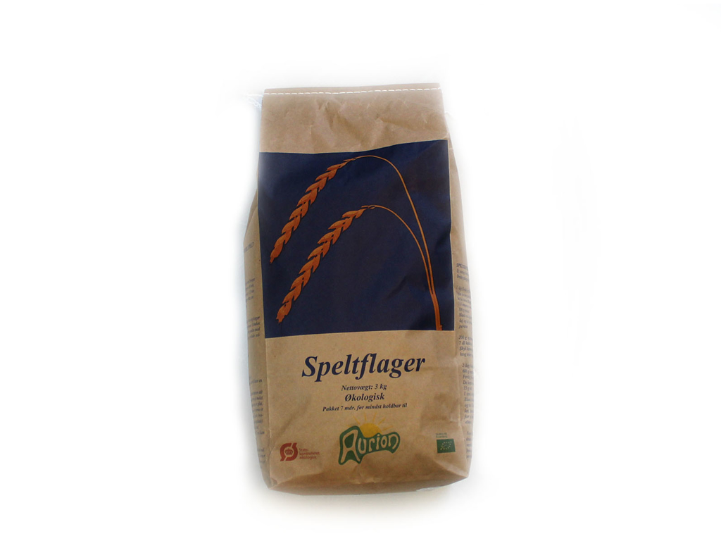 Speltflager 3 kg Øko MADSPILD