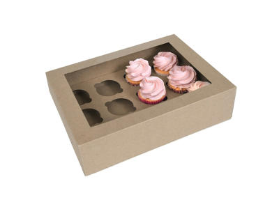 Æske til cupcakes 2 stk