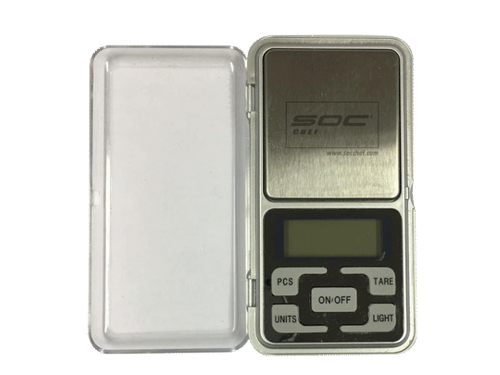 SOC CHEF Vægt 0,1 gr interval