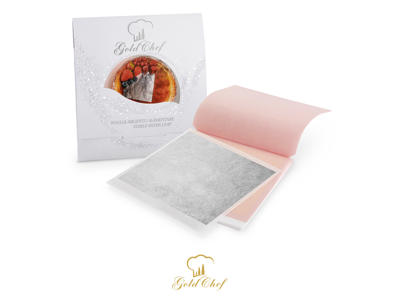 Gold Chef Sølv ark 80x80 mm 25 stk