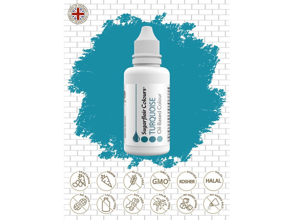 Oliefarve Turquoise 30 ml