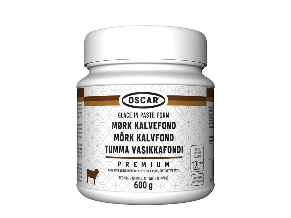 OSCAR Premium Mørk Kalvefond Pasta 600 g