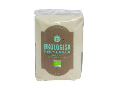 Rørsukker lys Øko 1 kg