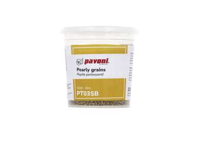 Pavoni Guldperler chokolade 120 gr