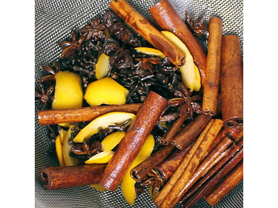 Tilbehør til hvid gløgg