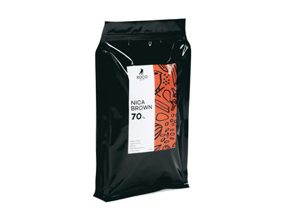 Mørk chokolade Nica Brown 70% Xoco 2,5 kg