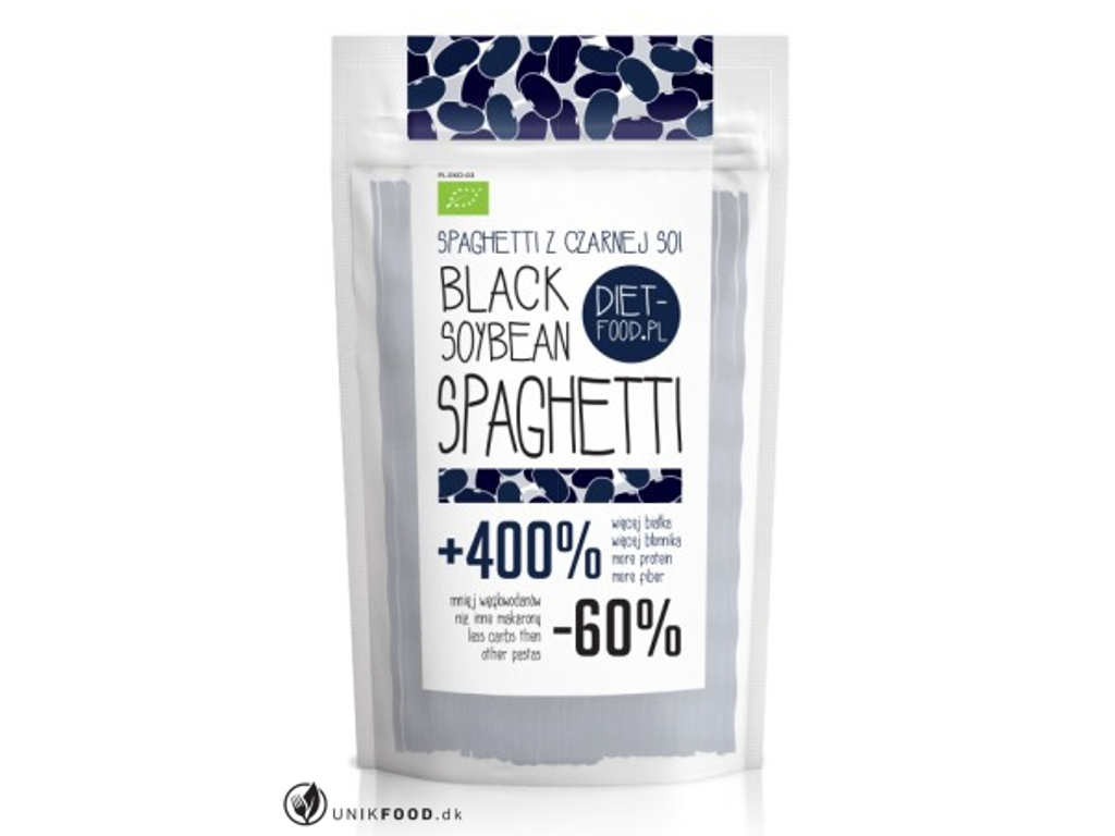 Soja Spaghetti Sort 200 gr Økologisk