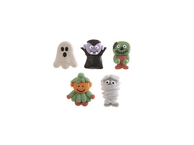 Sukkerpynt Halloween figurer 50 stk 146 g