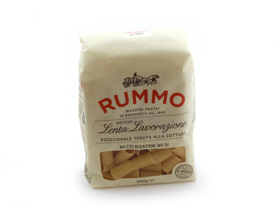 Rummo Mezzi rigatoni Nr. 51, 500 g