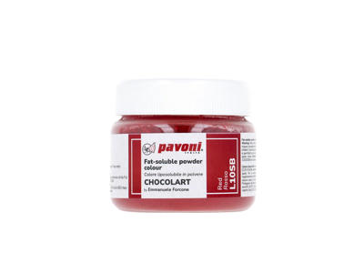 Farvepulver Rød 40 g, fedtopløselig
