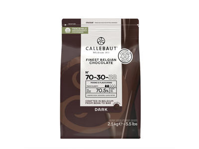 Callebaut Mørk Chokolade 70% 2,5 kg