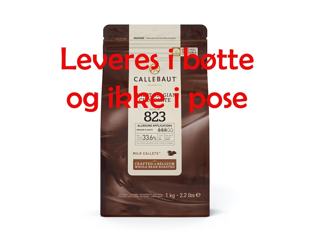 Callebaut Lys chokolade 33,6%  823 1 kg