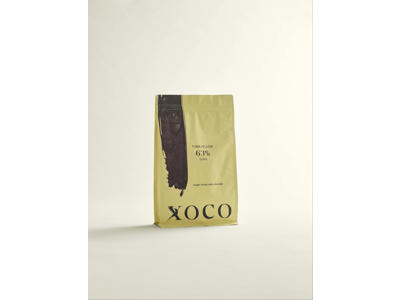Mørk chokolade coins Tuma Yellow 63% Xoco 2,5 kg