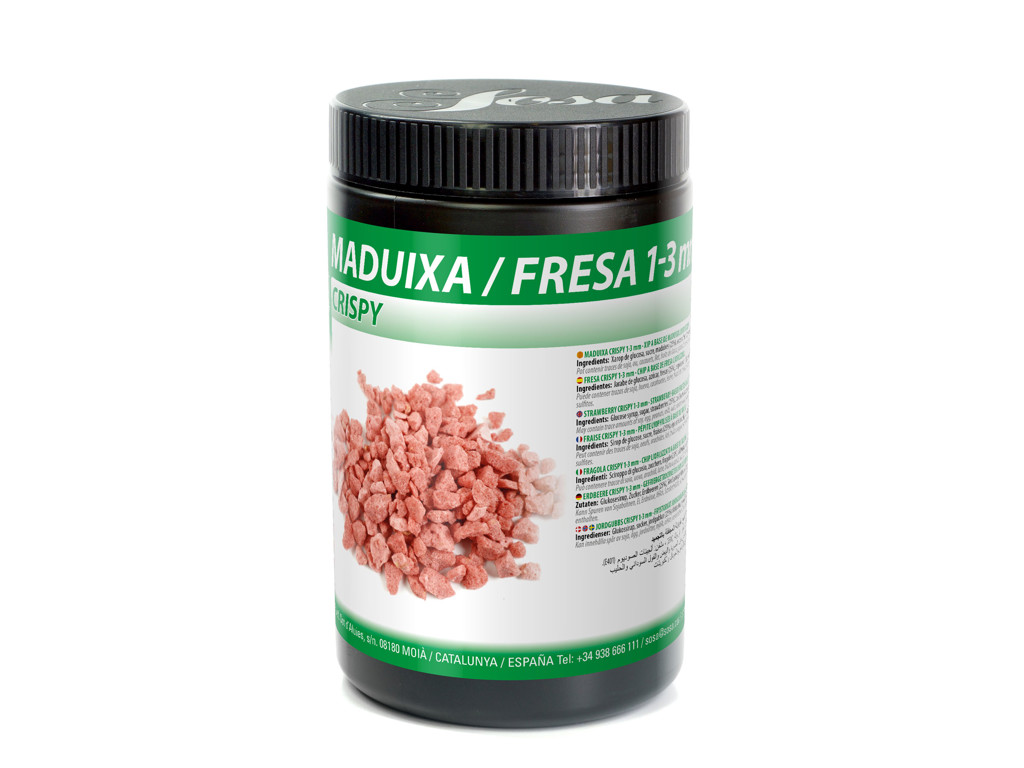 Jordbærcrisp Frysetørret 250 g Sosa MADSPILD