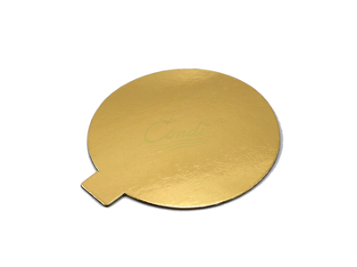 Guldpap 10 cm m/øre 1 stk