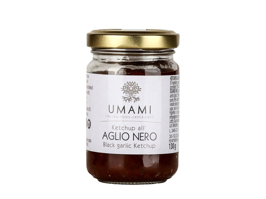 Umami sort hvidløg ketchup 130 g 