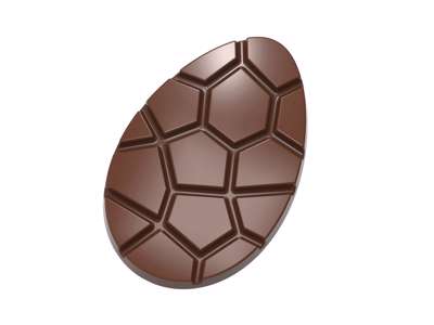 Chokoladeform påskeæg plade