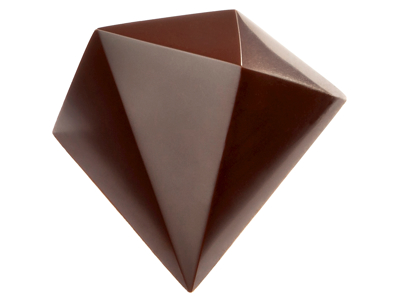 Chokoladeform Diamant