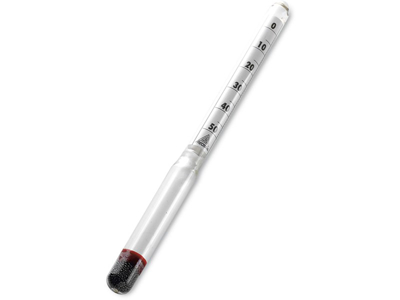 Aerometer måler t/sukker