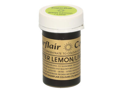 Farvepasta Bitter Lemon/Limegrøn 25 g