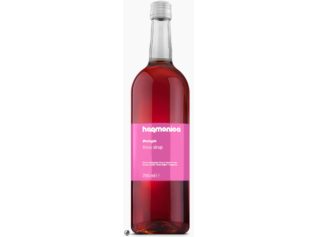 Rose sirup 750ml Øko
