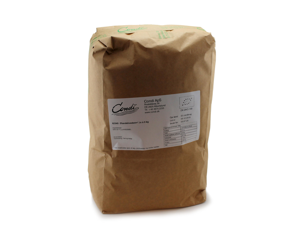 Ølandshvedemel fin økologisk Skærtofte Mølle 5 kg