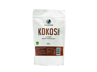 Kokosblomst sukker 400 gr Øko