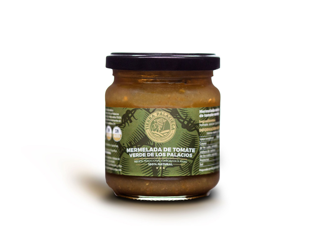 Tomat Marmelade grøn fra Sevilla 220 g