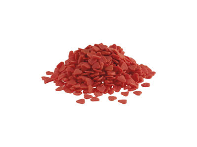Sukkerhjerter røde 1 kg