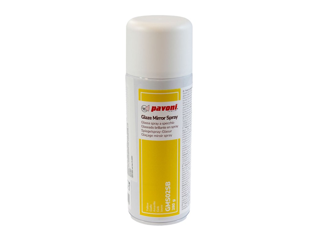 Pavoni glaze spray gul 280 g