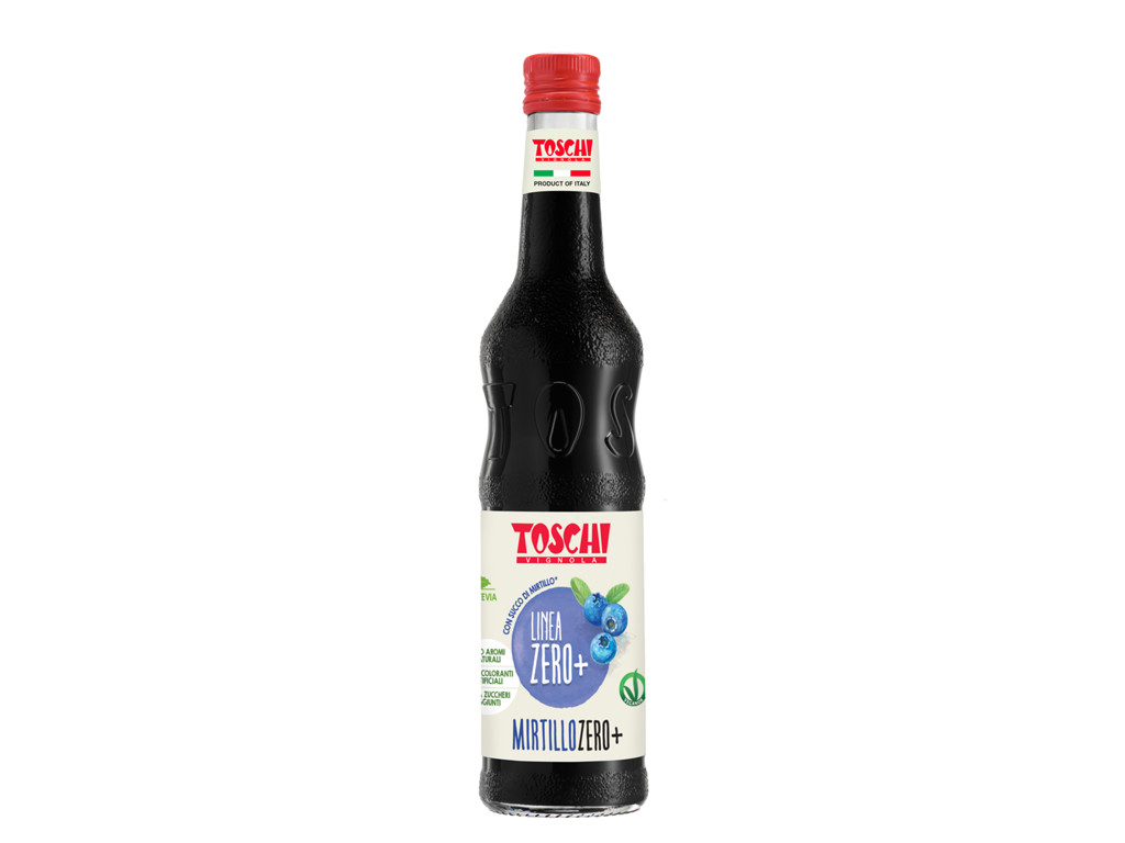 Toschi blåbær sirup sukkerfri 560 ml