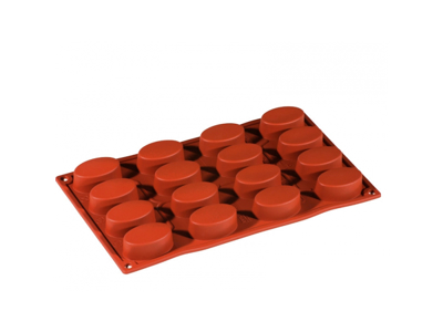 Silikoneform oval 53x22x20mm