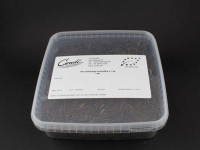 Sorte vilde ris økologiske 1 kg