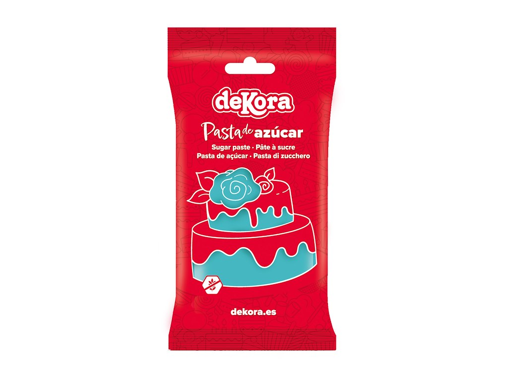 Modeller fondant lyseblå 250 g