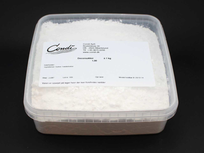 Decorsukker 1 kg MADSPILD