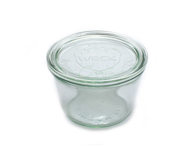 Glas Weck 1/4-370 ml 6 stk