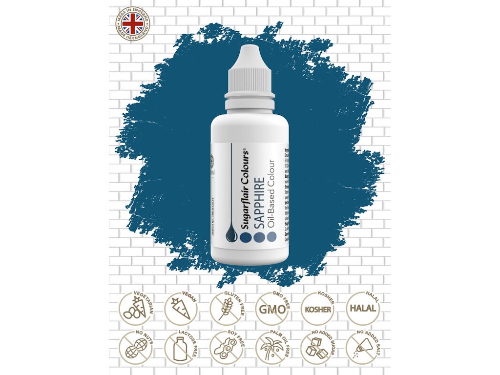 Oliefarve Sapphire 30 ml