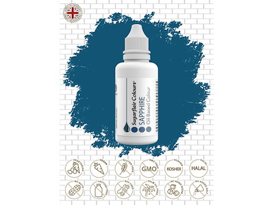 Oliefarve Sapphire 30 ml