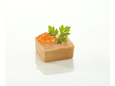 Pidy mørdejsskal smør neutral 3,5x3,5 cm 96 stk