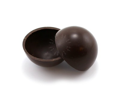 Chokoladehalvkugler i mørk Chokolade Ø8 cm 8 stk
