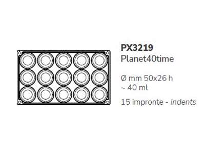 Silikoneform 40time Planet PX3219
