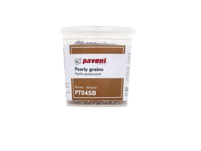 Pavoni Bronzeperler chokolade 120 gr