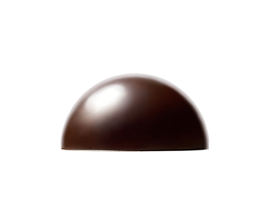 Chokoladehalvkugle - skaller 28 stk Mørke