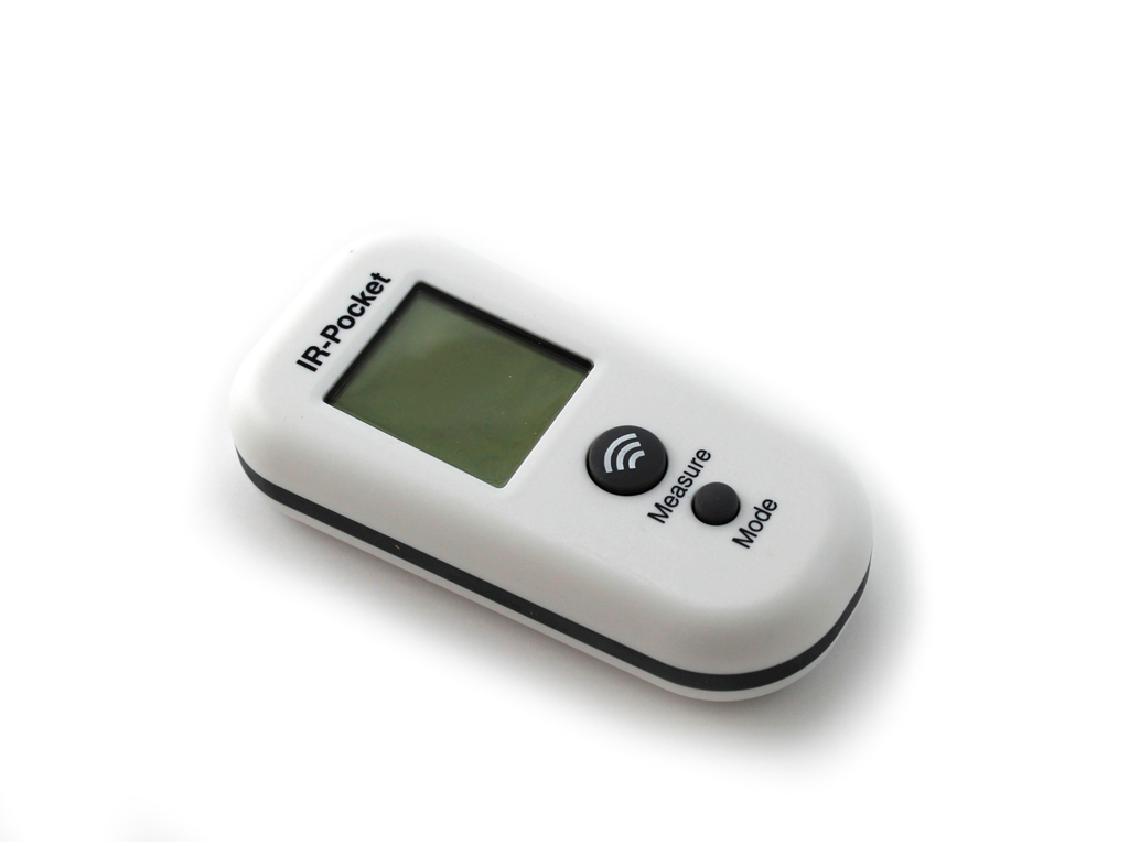 Infrarød lomme termometer
