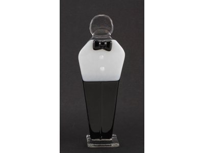 Konfirmandfigur i glas, dreng